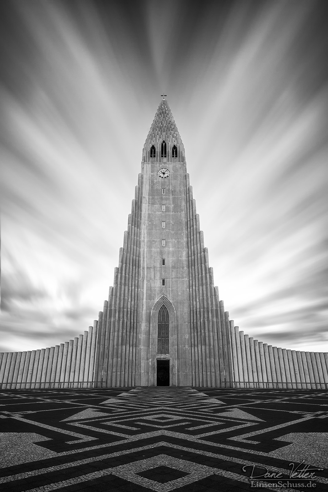 Die  Hallgrimskirkja in Reykjavic
